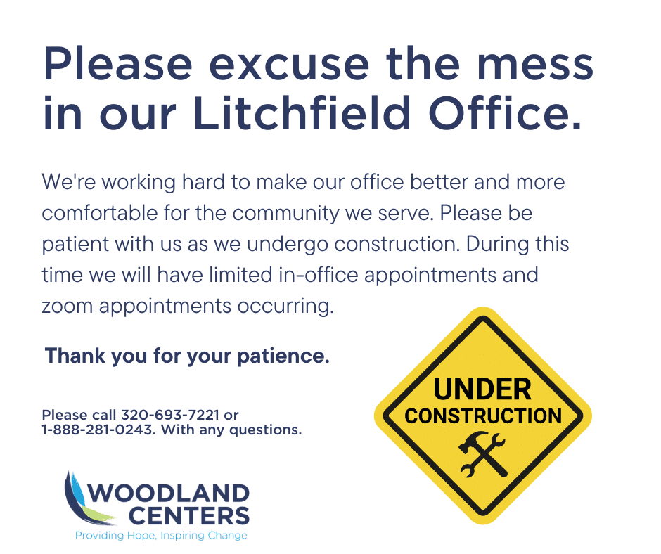 We're working hard to make our office better and more comfortable for the community we serve. Please bear with us as we undergo construction. (1)